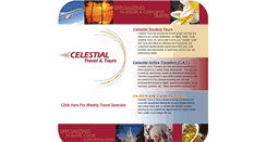 Desktop Screenshot of celestialtravel.net