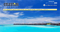 Desktop Screenshot of celestialtravel.com